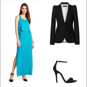 Mossimo Supply Co Teal Maxi Dress 👗